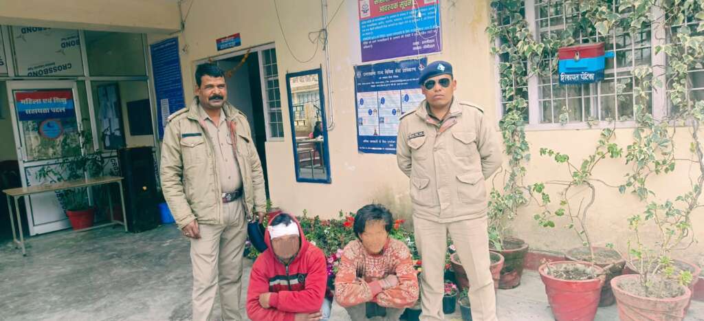 शराब के नशे में आपस में लड़ रहे दो सगे नेपाली भाइयों का तल्लीताल पुलिस ने CRPC में किया चालान