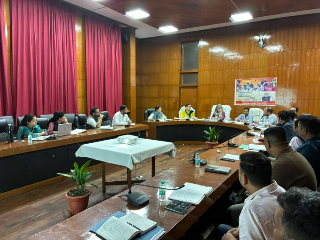 वीबी ग्राम-जी (VB GRAM-G) योजना के क्रियान्वयन हेतु की जा रही तैयारियों की समीक्षा